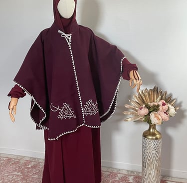 poncho chaud femme elegante mode mastour