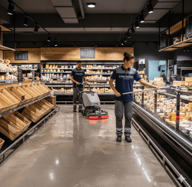 Nettoyage de commerces