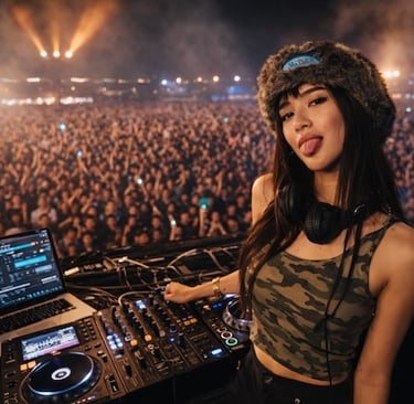 Sessions on the Green website image of BabyJ — DJ/Singer