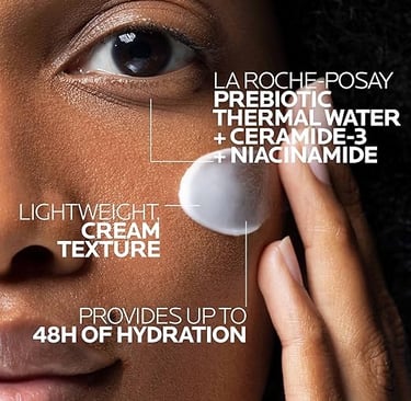 La Roche-Posay Toleriane Moisturizer applied to sensitive skin for lightweight hydration