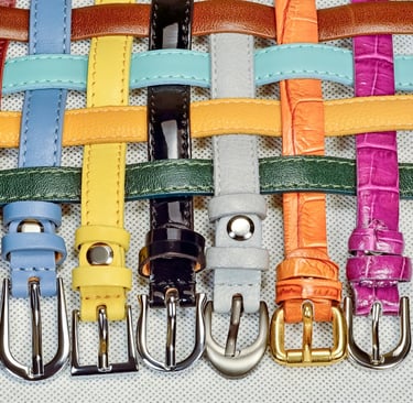 Rongzhiyue: Colorful woven belts