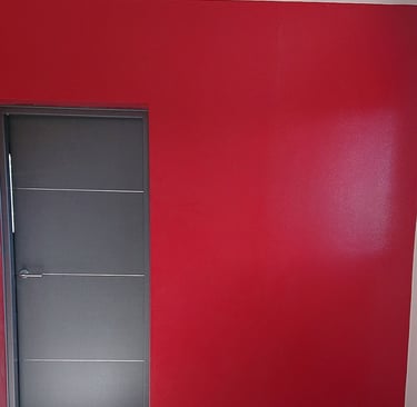 Peinture,peintre, enduit ,Ville [mesnois], Département [jura],