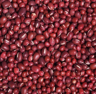 Feijão vermelho ou rajado