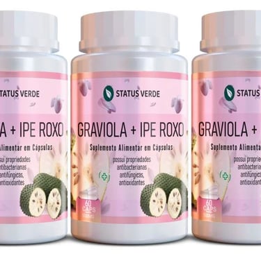 Graviola + Ipê Roxo em Cápsulas Para Que Serve?
