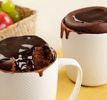 Receita Bolo de Caneca com Whey Protein