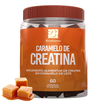 Suplemento Alimentar de Caramelo de Creatina: O Sabor Que Potencializa Seus Treinos