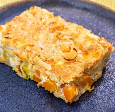 Receita de Torta de Legumes Low Carb com Farinha de Amêndoas