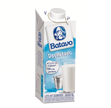 Leite desnatado