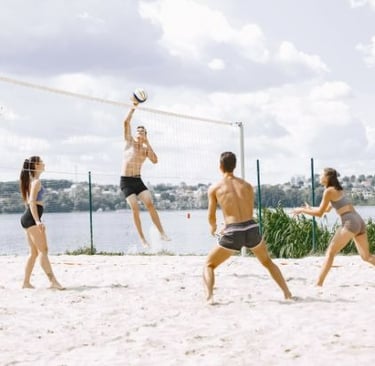 Treino de Vôlei de Praia para Perda de Peso: Como Emagrecer Jogando na Areia