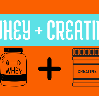 Whey Protein e Creatina Juntos