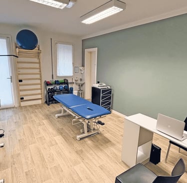 Interno dello studio nutrizionista Davide Milani a Grantorto (PD)