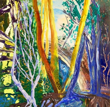 contemporary landscape painting
