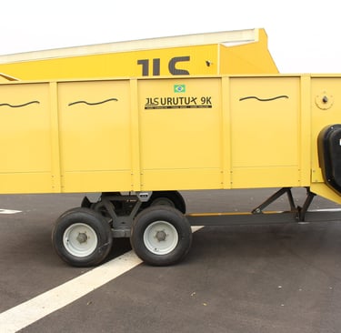 Vagão forrageiro JLS rodado tandem