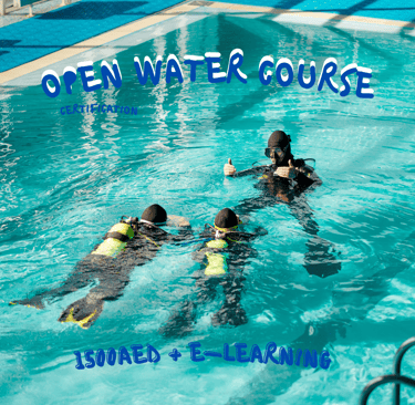padi open water course  with sandy beach dive academy/ sandy beach dive centre