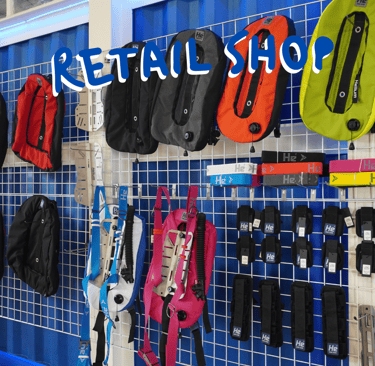 Sandy Beach Dive Academy offers scuba equipment for sale at our shops