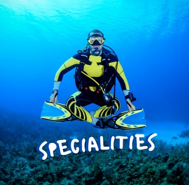 Specialities PADI course at Sandy Beach Dive Academy