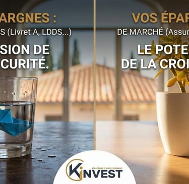 Comparaison baisse taux Livret A et opportunités épargne marché à Montpellier.