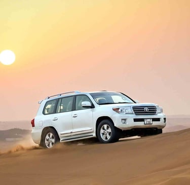 Evening Desert Safari with Dinner and Dune Bashing