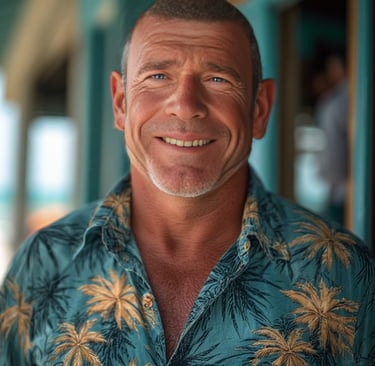 Calvin Perkins; Owner of the Launch Pad Pub, Cocoa Beach, 2017