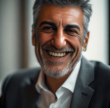 Kashif Gupta; Photographed at Washington DC art gallery opening, 2019