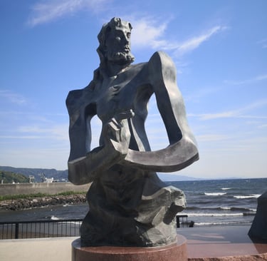 Sculpture of Willliam Adams in Ito.