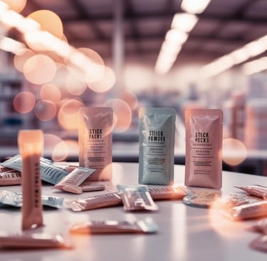 Stick pack products for CPG brands