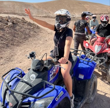 Off-Road Quad Biking: Explore Agafay's Dunes on 4 Wheels