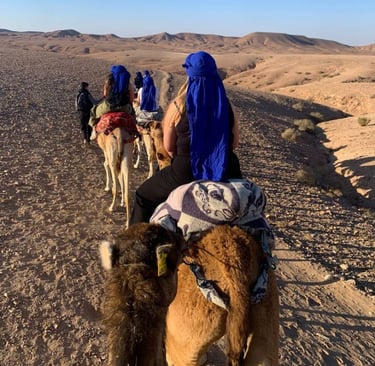 Traditional Camel Ride Experience in the Agafay Desert