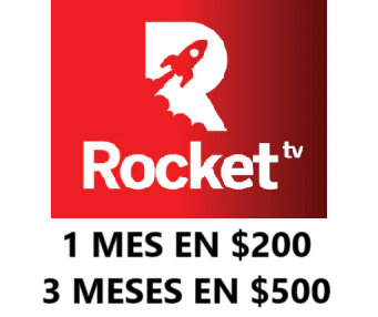 Probar RocketTV en un dispositivo 1 hora