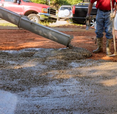 a man is standing in front of a building