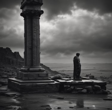 photo of white staircase