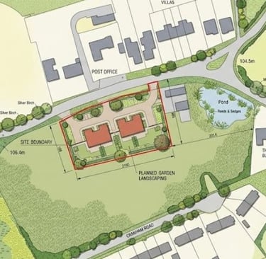 2 houses allowed outside of settlement boundary in uttlesford