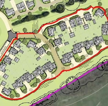 24 houses approved in colchester