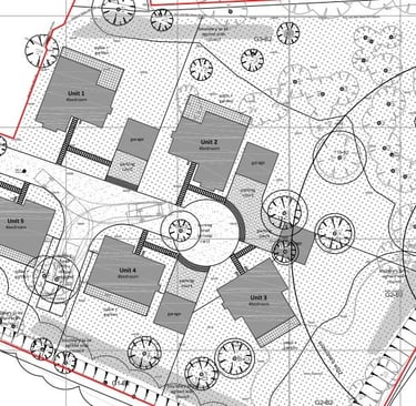 5 dwellings approved planning by ashford