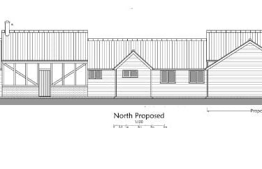 barn extension and conversion in Epping