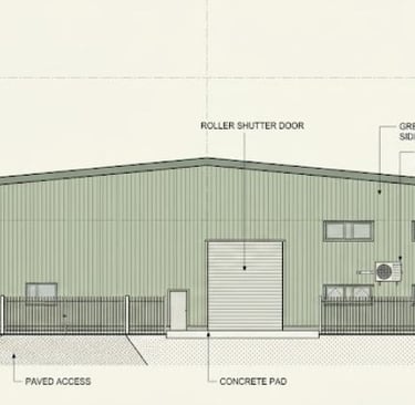 change of use granted planning to b8 warehouse in maldon
