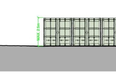 containers allowed on planning appeal in chelmsford