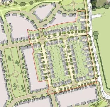 Eighty-Five New Homes Approved by Colchester City Council at Chesterwell Adjacent to Colchester Golf