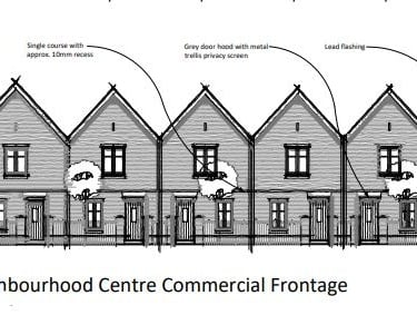 chesterwell neighbourhood centre dwellings in colchester