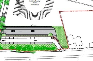 new access to school planning permission in green belt