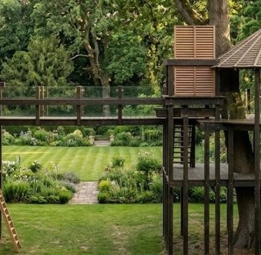Planning Permission Granted by East Suffolk Council for a Treehouse in a Large Garden in Leiston