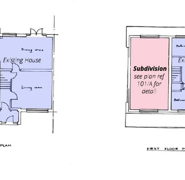 subdivision to create 2 dwellings in brentwood granted planning