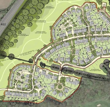 urban extension to colchester reserved matters approval