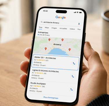 référencement local google pour être visible localement sur Googles Maps