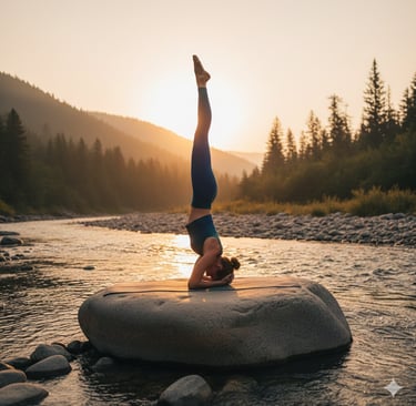 Head stand aashna, procedure of head stand asana,