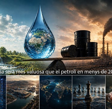 L'aigua serà més valuosa que el petroli