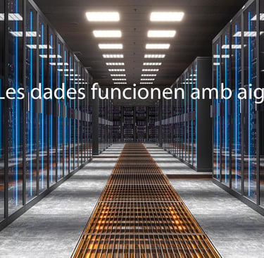 Les dades funcionen amb aigua.