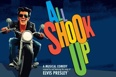Advertisement of play All Shook Up at the Goodspeed in 2025
