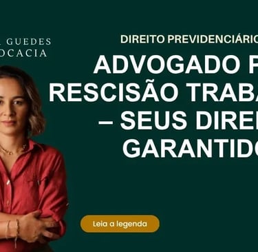 Imagem ilustrando advogado especializado em rescisão trabalhista, realizando cálculo de acerto e revisão de verbas rescisória