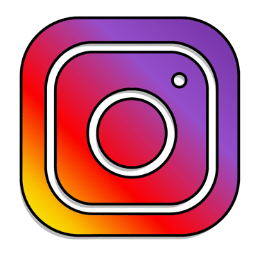 Instagram logo, colorful camera logo